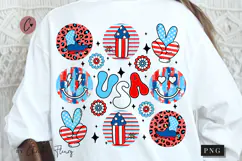 Retro America PNG | 4th Of July PNG Product Image 1