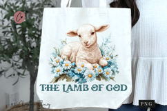 Easter Lamb Of God PNG, Christian PNG Product Image 1