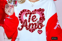 Te Amo Valentine Latch Hook PNG - 4 Designs Product Image 5