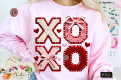 Latch Hook Yarn Valentine Xoxo PNG Product Image 1