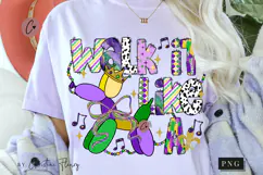 Walk It Like A Dog PNG | Mardi Gras Png Product Image 1