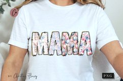 Doodle Easter Mama PNG, Easter PNG Product Image 1