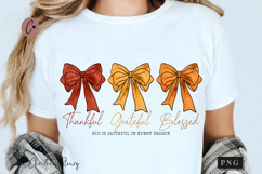 Coquette Thankful Grateful Blessed PNG Product Image 1