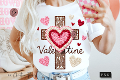 Christian Valentine PNG Latch Hook Yarn Product Image 1