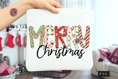 Preppy Merry Christmas PNG Product Image 1