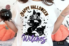 Happy Halloween Witches PNG | Halloween PNG Product Image 1