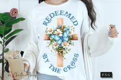 Easter Redeemed By The Cross PNG, Christian PNG Product Image 1