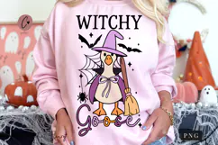 Witchy Goose Halloween PNG | Spooky Season Png Product Image 1