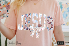 Pearl Easter Jesus PNG Design | Easter PNG Product Image 1