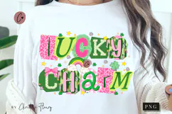 Preppy Ransom Lucky Charm PNG | St Patrick's Day PNG Product Image 1