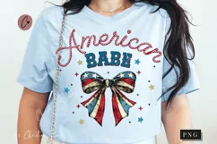 American Babe Coquette PNG | Patriotic PNG Product Image 1