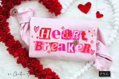 Preppy Valentine PNG Ransom Letter - 4 Designs Product Image 3