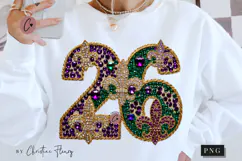 Mardi Gras Rhinestone 26 PNG | Mardi Gras Png Product Image 1