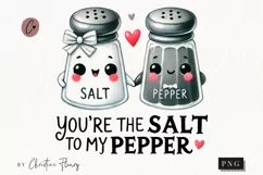 Salt To My Pepper Funny Valentine Png Product Image 1
