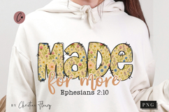 Made For More PNG | Bible Verse PNG Product Image 1
