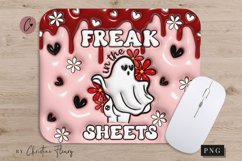 Inflated Freak In The Sheets Mouse Pad Sublimation Design Product Image 1