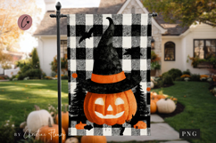Jack O Lantern Halloween Garden Flag Sublimation Design Product Image 5