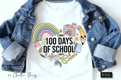 100 Days Of School PNG | School PNG Product Image 2
