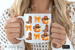 Coquette Cowgirl Fall PNG | Coquette PNG Product Image 2
