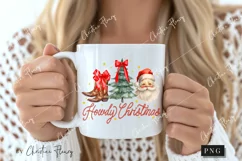 Coquette Howdy Christmas PNG | Coquette PNG Product Image 2