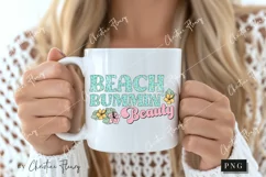 Beach Bummin Beauty PNG | Summer PNG Product Image 2