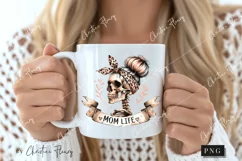 Mom Life Skeleton PNG | Mother's Day PNG Product Image 2