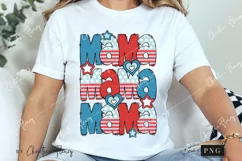 Doodle 4th Of July Mama PNG | Patriotic PNG Product Image 3