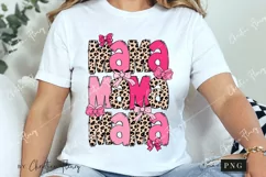 Leopard Coquette Mama PNG | Mothers Day PNG Product Image 3