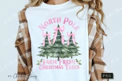 Coquette Farm Fresh Christmas Trees PNG | Christmas PNG Product Image 3