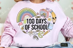 100 Days Of School PNG | School PNG Product Image 3