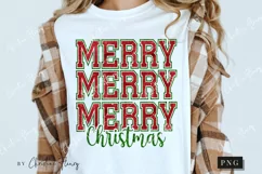 Glitter Merry Christmas PNG | Christmas Glitter PNG Product Image 3