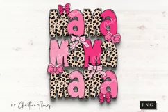 Leopard Coquette Mama PNG | Mothers Day PNG Product Image 4