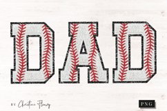 Baseball Chenille Dad PNG | Baseball PNG Product Image 4