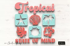 Tropical State Of Mind PNG | Summer PNG Product Image 4