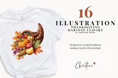 Thanksgiving Harvest Clipart Bundle Product Image 2