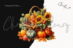 Thanksgiving Harvest Clipart Bundle Product Image 3