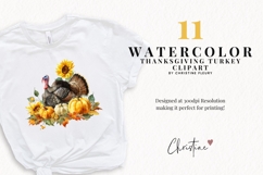 Thanksgiving Turkey Clipart Bundle Product Image 2