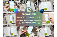 Bookmark Mockup Bundle Product Image 1
