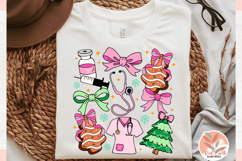 Preppy Coquette Nurse Png,Health care worker Png,Doing Nurse Product Image 4