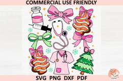 Preppy Coquette Nurse Png,Health care worker Png,Doing Nurse Product Image 5