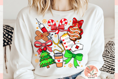 Preppy Coquette Nurse Png,Health care worker Png,Doing Nurse Product Image 4
