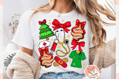 Christmas Preppy Coquette Nurse Png bundle, Health care png Product Image 6