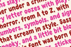 Vampsy - A Dripping Horror Font Product Image 4