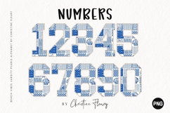 Grid Varsity Pearls Beach Vibes Alphabet PNG Product Image 3