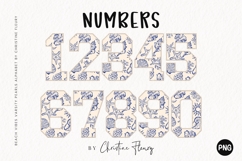 Shells Varsity Pearls Beach Vibes Alphabet PNG Product Image 3