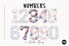 Coquette Varsity Easter Pearl Alphabet PNG Bundle Product Image 4