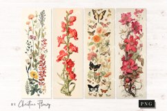Vintage Botanical Printable Bookmark Product Image 3