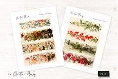 Vintage Botanical Printable Bookmark Product Image 4