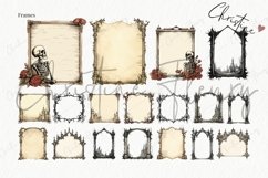 Vintage Goth Clipart Bundle Product Image 10