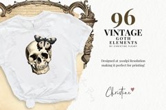 Vintage Goth Clipart Bundle Product Image 2